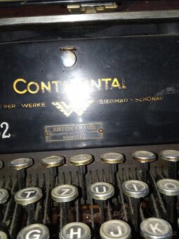 Psací stroj Continental - 5