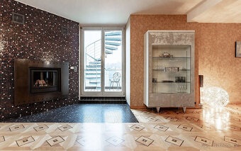 Luxusní penthouse 4+kk s panoramatickou střešní terasou 190  - 5