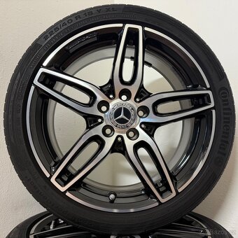 MERCEDES CLA AMG 5x112 R18 ET52+LETNÍ 225/40R18 7/5mm - 5