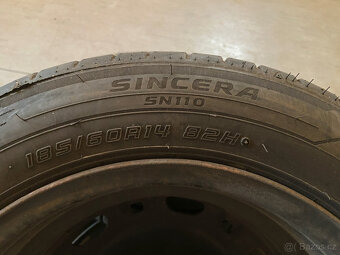 Letní pneumatiky Falken Sincera SN110 185/60 R14 na discích - 5