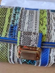 Jimmy Choo hadí kabelka přes rameno XL Clutch - 5