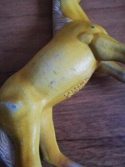 Klisna a hřebec - 2 x figurka koně - Palomino + Andalusian - 5