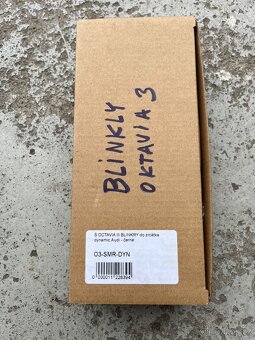 LED dynamické blinkry do zpětných zrcátek Octavia 3 - 5