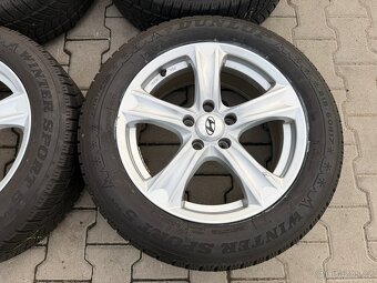 4x al kola 5x114.3 + pneu zimní 215/60 R17 - 5