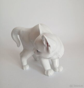 Starožitná porcelánová kočka Rosenthal - 5
