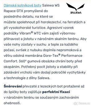 Trekové dámské kotníkové boty Salewa - 5