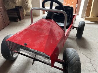 Plechové šlapací auto - 5