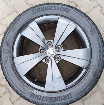 Originál alu sada disků Škoda Superb III 5x112 R17 Triton - 5
