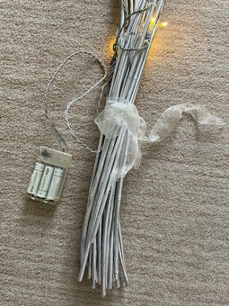 Ozdobné svítící větvě délka 122 cm - 5