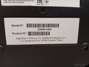 Prodám televizi TCL - 5