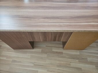 Velky dreveny pocitacovy stul 145x60 - 5