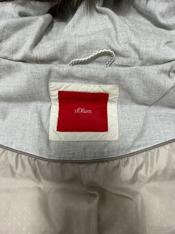 Dámský zimní kabát péřový S.Oliver, vel.38 - 5