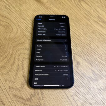 iPhone 12 Pro Max 128GB modrý, pěkný stav, 12 měsíců záruka - 5