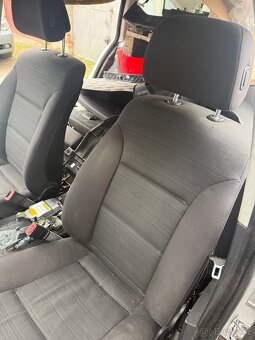 Textilní sedačky bmw e61 facelift sklopné - 5