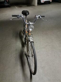 2 retro dámská kola - modrá Eska a zlatá Liberta - 5