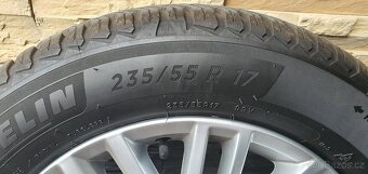 Sada Alu kol 5x112 R17, celoroční pneu - 5