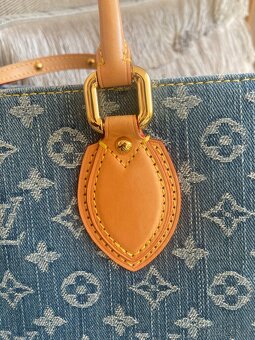 Krásná denim kabelka Onthe Go Louis Vuitton - 5