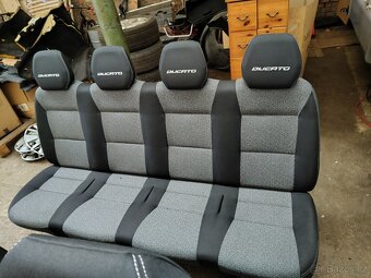 Sedačky, sedadla Fiat Ducato, Citroen Jumper, Peugeot Boxer - 5