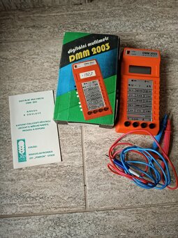 Retro digitální multimetr DMM 2003 - 5