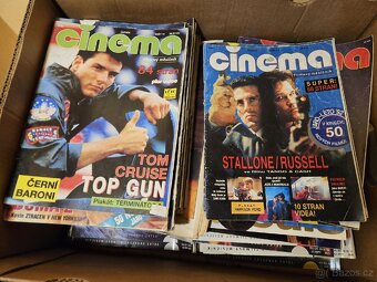Retro filmové časopisy Cinema z devadesátek - 5