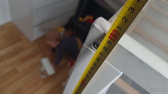 Dětská postýlka s roštem - bílá - 5