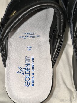 Zdravotní kožené nazouváky - 5