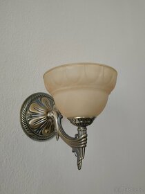 Luxusní rustikální lustry + tři lampy set - 5