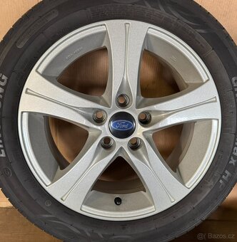 alu kola 16", rozteč 5x108 Ford + letní pneu - 5