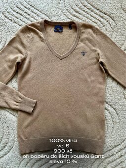 svetry premium kvality (Gant a další), vel S - 5