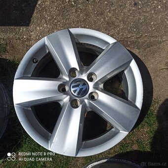 Orig.alu disky VW 16" - 5