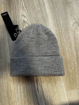 Stone island - zimní čepice - šedá - 5