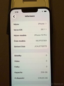 iPhone 13 Pro 256 Gb blue,krabice,4 kryty,armor fólie,TOP - 5