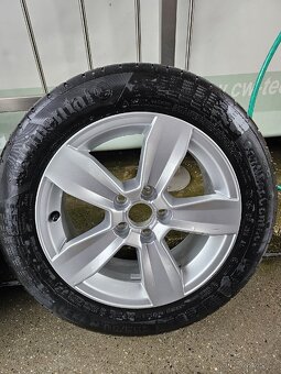 Nové alu 5x100 R15 + nové PNEU 185/60 R15 Continental - 5