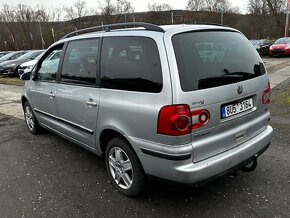 VW Sharan 1.9TDi 96kw, r.2004, 7mist, pouze prodej - 5