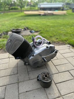 Jawa Bizon - Motor, TOP STAV. - 5