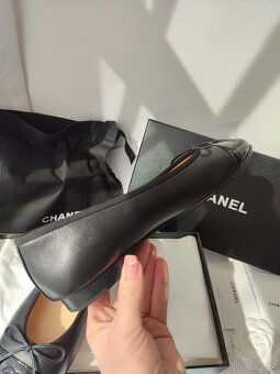 Baleríny Chanel – pravá kůže - 5