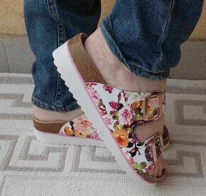Dámské zdravotní nazouváky JUNO rose vel. 36 - 5