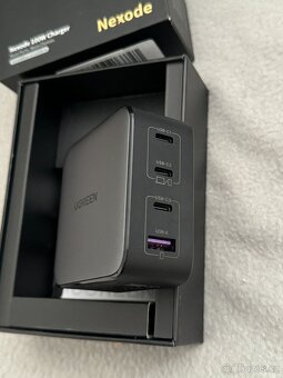 UGREEN GaN nabíječka/adaptér 3x USB C, 1x USB A 100W - 5