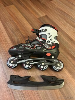 Brusle - rostouci brusle 2 x 38-42, 39-42 - 5