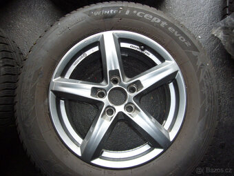 ZIMNÍ ALU KOLA FORD KUGA 16" 5x108 6,5"et-50,stř.-63,3, - 5