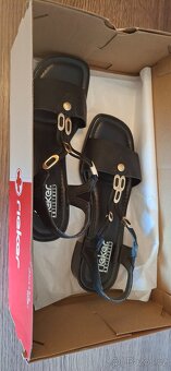 Dámské sandály Rieker 62653-00 černé - 5