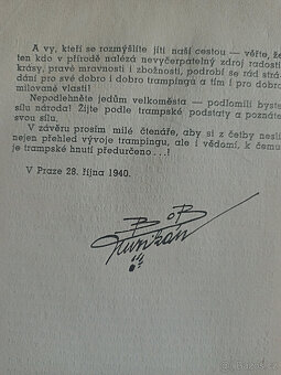 Dějiny trampingu, Bob Hurukán, r. 1940, podpis autora - 5