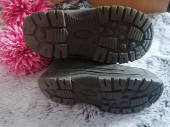 Dívčí zimní boty - gumáčky - 5