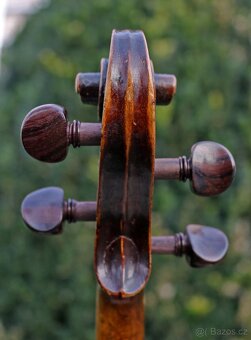 Celé starožitné housle z Mittenwaldu, Německo - 5