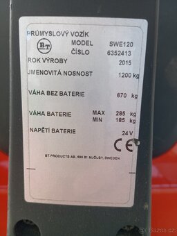 elektrický vzv BT STAXIO - 5