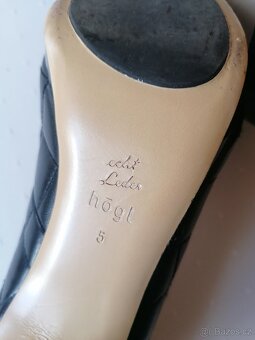 Kožené lodičky Hogl vel. 5 - 5