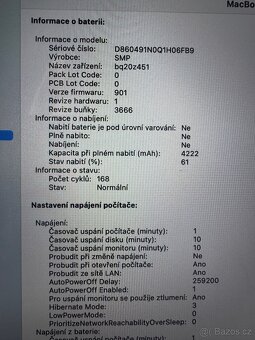MacBook Pro 13'' 2017, 16GB ram, 256gb, dvoujádro - 5