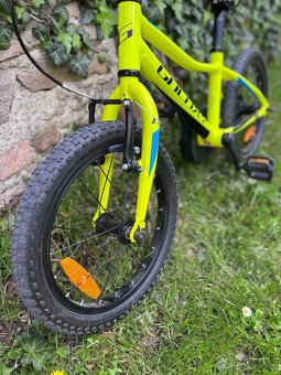 Dětské kolo 16¨ GALAXY v perfektním stavu + přídavná kolečka - 5