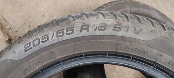 2 celoroční pneumatiky KORMORAN 205/55R16 91V 7,50m DOT 2023 - 5