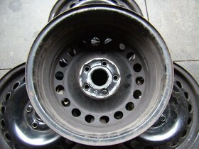 Plechové disky Audi, Seat, Škoda, VW 5x112 6x15 ET47 poklice - 5